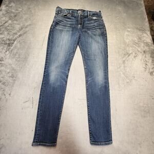 Lucky Brand Brooke Skinny Jeans Womens 2 Blue Medium Wash Slim Fit